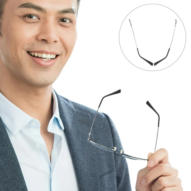 1 par de gafas universales piernas brazos gafas de repuesto templos reparación