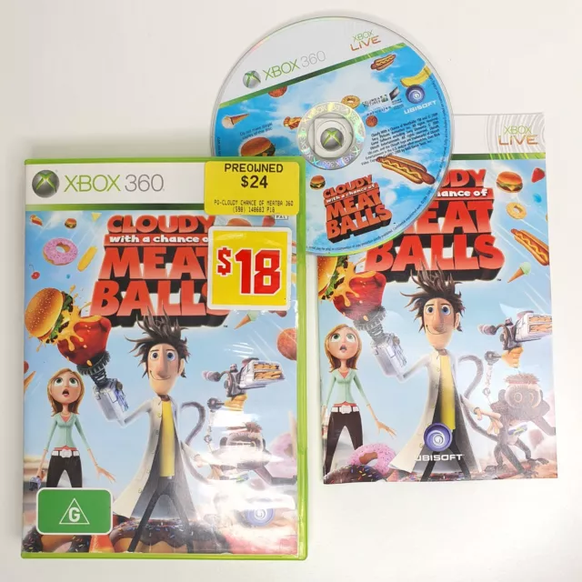 Cloudy With a Chance of Meat Balls - Xbox 360 - USADO - Ubisoft