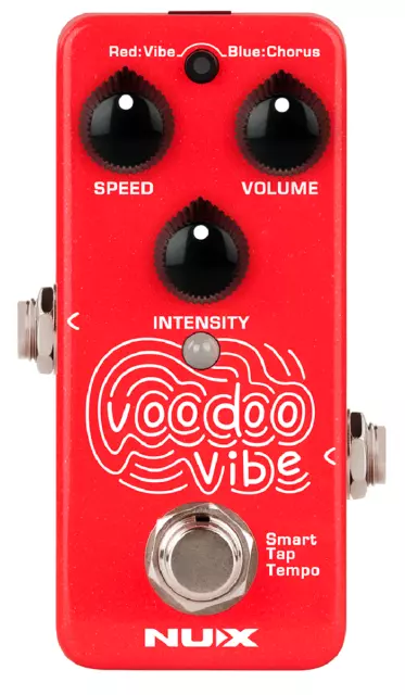 Pedale Vibe/Chorus Numerique - Tape Tempo Nux Voodoo Univibe