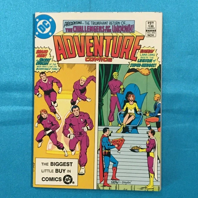 ADVENTURE COMICS # 493, Nov.1982, LEGION OF THE SUPER-HEROES! FINE PLUS