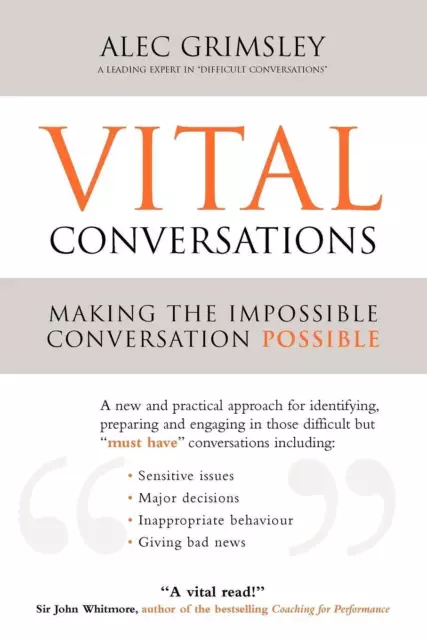 Vital Conversations | Alec Grimsley | Taschenbuch | Paperback | Englisch | 2010