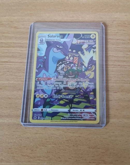 Carte Pokémon Salarsen GG09/GG70 Zénith Suprême Eb12.5 Fr Neuve.