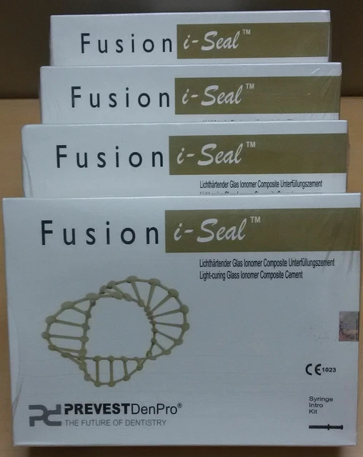 FUSION ISEAL FLOWABLE Glass Ionomer Composite Light Cure Cement Liner
