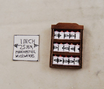 SPICE RACK - 1/12 scale dollhouse kitchen miniature IM65211