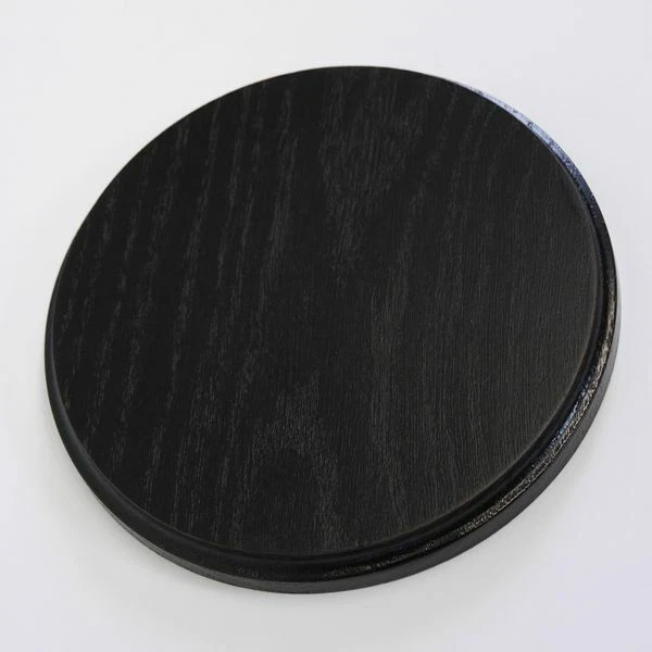 Placa de Jabalí Tablero Keiler Gewaffbrett Escudo Trofeo Redondo Oscuro Af 17cm