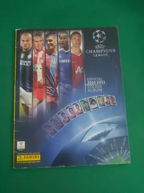 Album Figurine Calciatori Panini-Champions League 2010.11,Quasi Vuoto,Messi,Vedi
