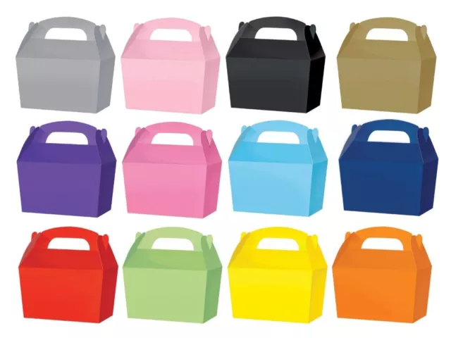 Leckerbissenboxen - Hochzeit Gefallen Cupcake Geschenk Party Box - wählen Sie aus 13 Farben