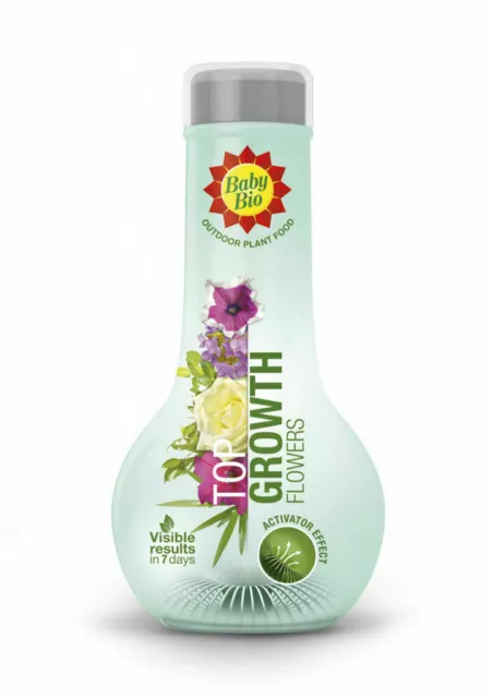 BABY BIO VITALITY TOP GROWTH FLOWERS 750ML PLANT FEED-All kinds of Plant & Shrub