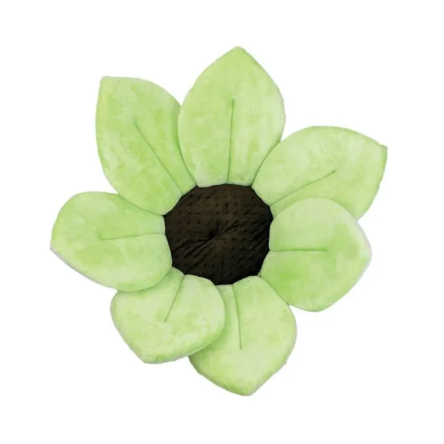 Blooming Bath Original Baby Washable Bathing Mat Flower Bath Green and Brown