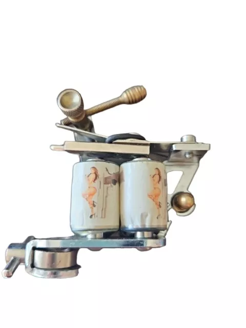 HILDBRANDT .444 Marlin Tattoo Machine 10 Wrap SHADER Tatoo GUN COIL Tatuage