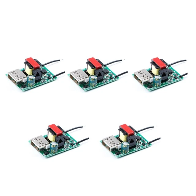 5pcs Buck Converter Stabilizer DC-DC Module 12V 24V 36V 48V 72V to 5V 1A K7N1