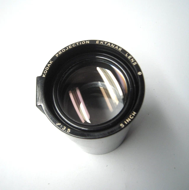 KODAK PROJECTION EKTANAR Lens 5"inch f/3.5 Slide projectors A25 £5.