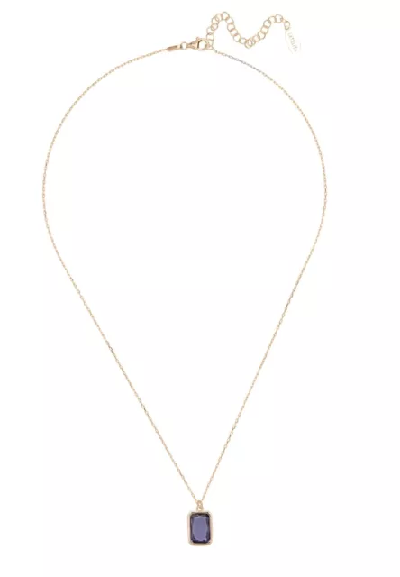 Oro Rosa Chapado 925 Plata de Ley Portofino Collar Amatista Violeta Regalo 3