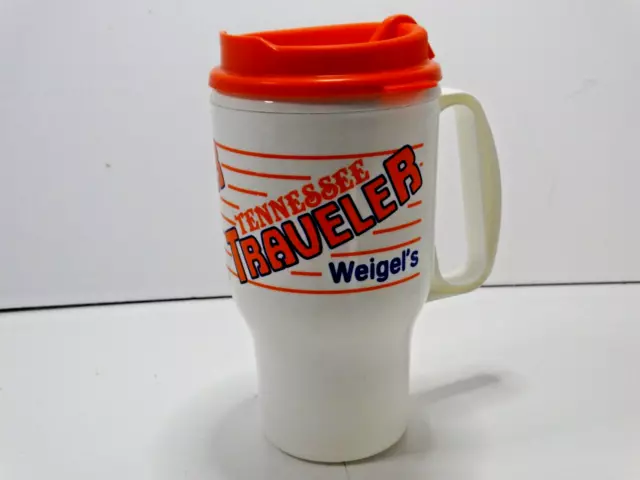 Weigels Tennessee Traveler Thermo-Serv Insulated Plastic Coffee Mug Cup