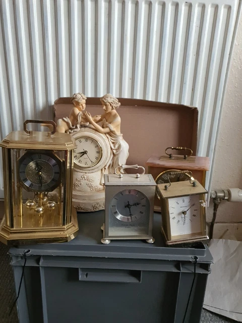 Clock Job Lot display items Clock Job Lot display items