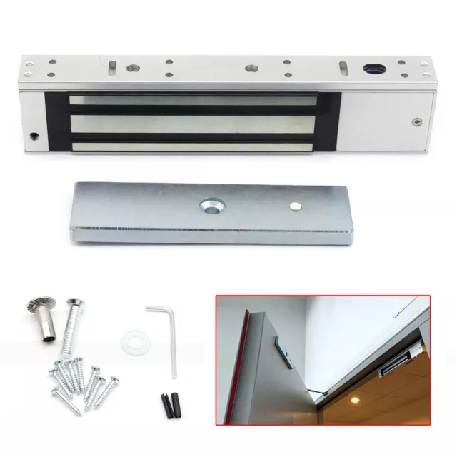 12V ELECTRIC MAGNETIC Lock Door Access Control System 220/485lbs ...