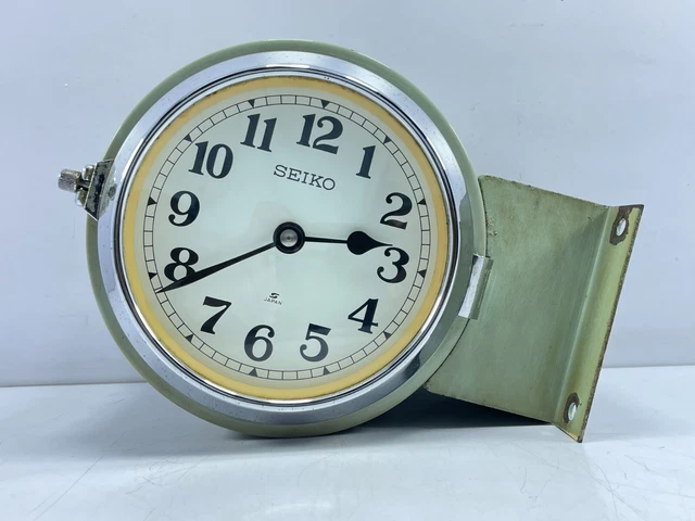 Seiko Sklave Uhr MC-019 MC-272 Sekundär Schiff`S Original Vintage Marineblau 3
