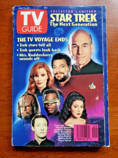 Vintage TV Guide Star Trek TNG Finale Collectors Edition May 14-20 1994