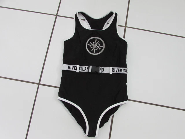 Super RIVER ISLAND bling swimming costume 9-10 years