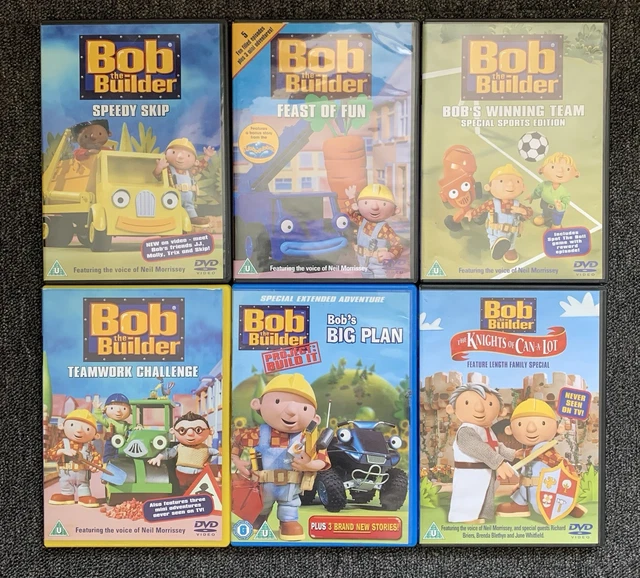 BOB THE BUILDER Kids DVD Bundle X6 £16.31 - PicClick UK