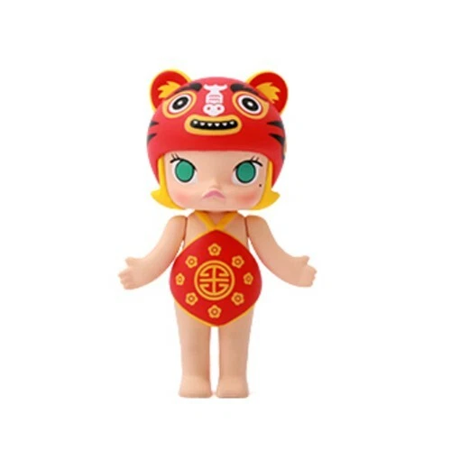 POP MART KENNYSWORK Molly chinesischer Tierkreis Tiger Designer Spielzeug Figur