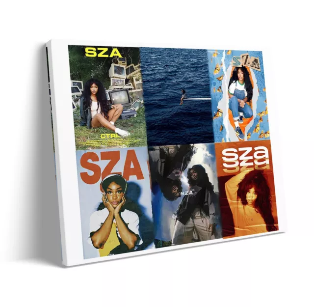 SZA Music Album Cover Canvas Posters HD Print Aesthetic Pictures for Living Room