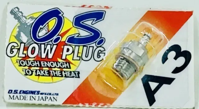 O.S. Racing #71605300 A3 Hot Nitro Glow Plug