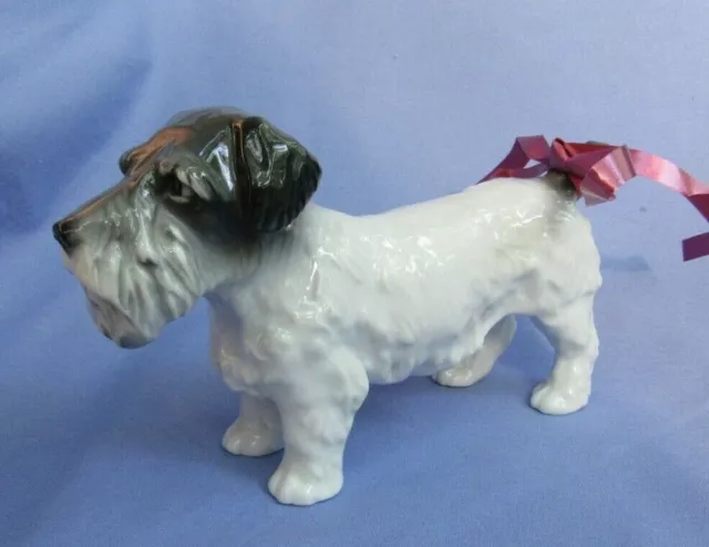 SEALYHAM CESKY TERRIER ENS GERMANY 7" DOG figurine