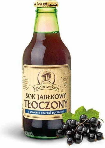 JUS DE POMME Cassis 250 ml Rembowscy