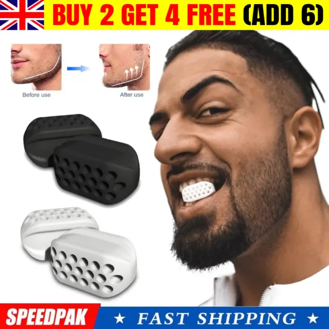 LOCK N STOCK Jaw Trainer, Exerciser for Jawline - Pack of 3 - Three Levels  of Re £9.99 - PicClick UK