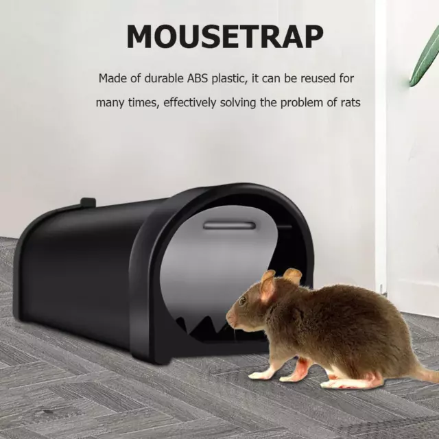 fr Automatic Lock Rat Trap Continuous Plastic Rat Trap Reusable Small Mousetrap