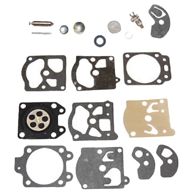 Queta 2 Packs Vergaser Reparatur Set, Membran und Dichtungen für Vergaser Walbro K10-WAT Serie WA & WT Stihl 028 FS40 FS44 FS85 Dolmar 103 105 108 111 Husqvarna Poulan McCulloch Partner Echo
