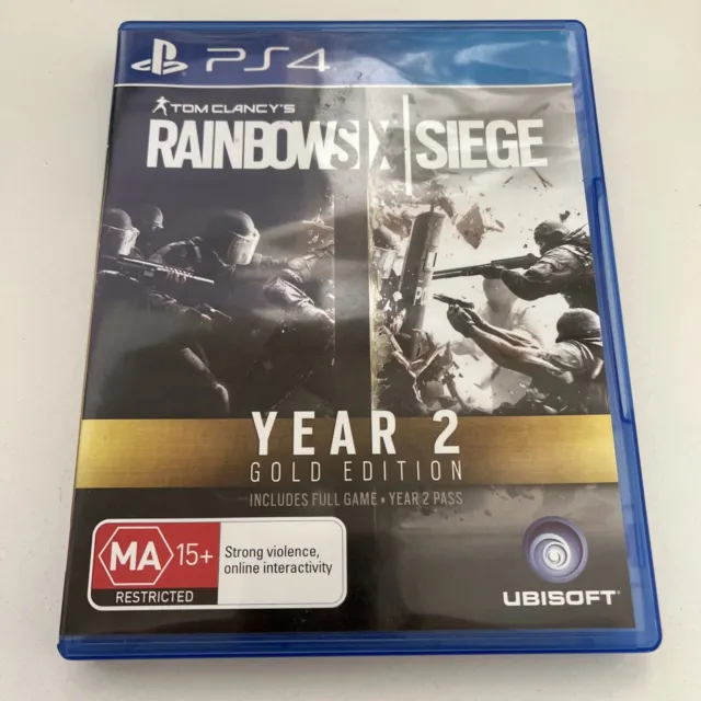 Tom Clancy's Rainbow Six Siege Year 2 Gold Edition Sony Playstation 4 PS4