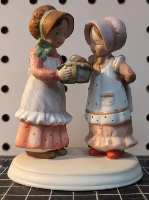 Holly Hobbie Designer's Collection Home Made Fun Porcelain Figurine