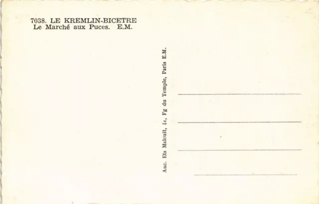 CPA AK KREMLIN-BICETRE Le Marché aux Fleces (671975) 2