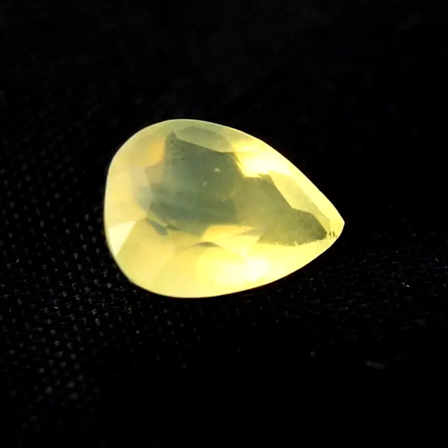 SHOLA Echt 1,81 Ct Natürlicher Gelb Feuer Opal aus Mexiko