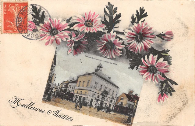 95-Persan Beaumont-L Hotel De Ville-N 6011-D/0083