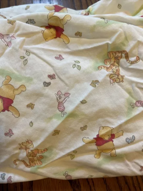 Disney Winnie the Pooh Piglet Tigger Crib Toddler Bed Sheet