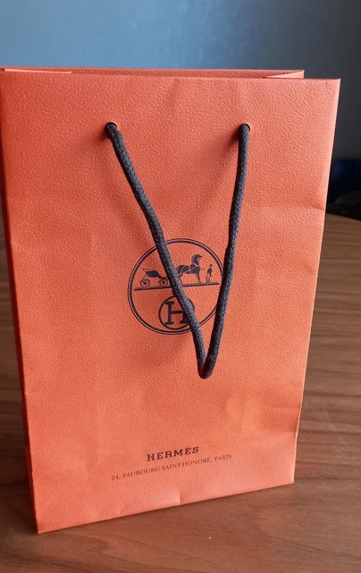 HERMES SACHET POCHETTE Emballage, Sac Shopping en Papier 29,7×29,7× 10 Cm EUR 10,00 - FR