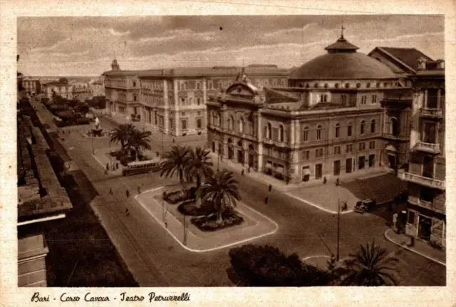 Bari Corso Cavour Teatro Petruzzelli f. piccolo  spedita