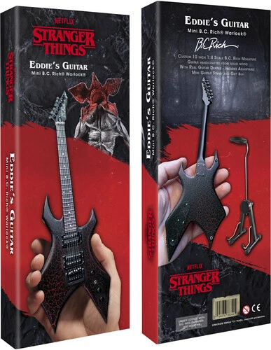 Stranger Things Eddies Warlock Mini Guitar Replica - Stranger Things Eddies Warl