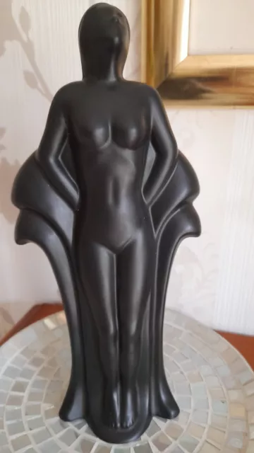 Figur Dame Venus Akt Skulptur Keramik Abstrakt Edel Vintage 70/80er, 30 cm TOP !