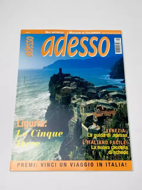 ADESSO - Das aktuelle Magazin in italienisch | Mai 2001 | < SEHR GUT >