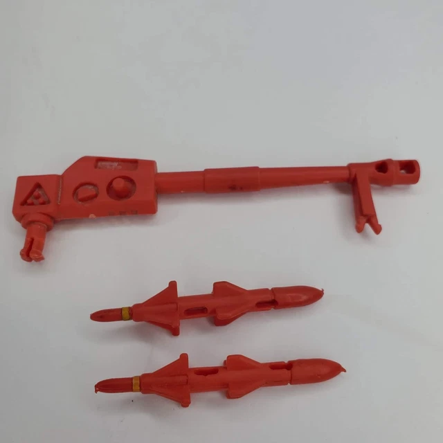 GI Joe 1985 Cobra Ferret ATV 2 Missiles Rockets and Large Gun B