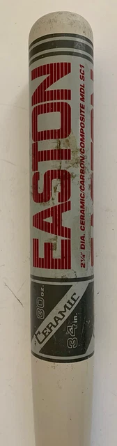 Easton Ceramic Carbon Composite Model SC1 Slowpitch Softball Bat 34" 30 Oz