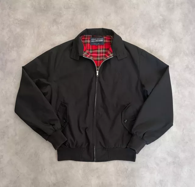 Fred Perry x Comme des Garcons Shirt Harrington/Jacket Black Size:S