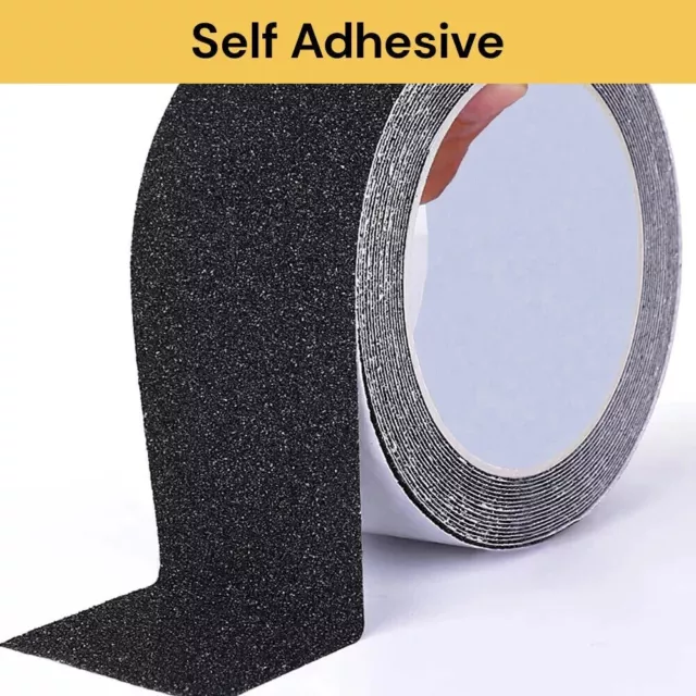 Anti Slip Tape  Non Slip High Grip Adhesive Safety Flooring Waterproof Shower 3