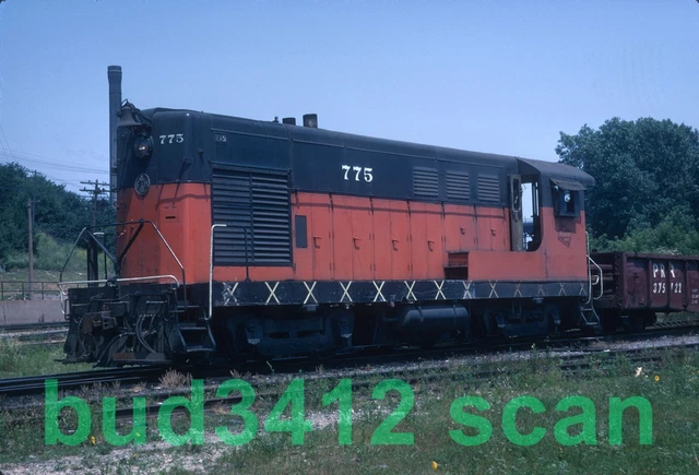 MILW Milwaukee Road FM #775 at ?? 1969 ORIGINAL Slide!