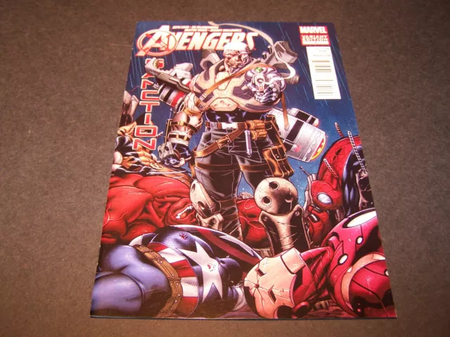 Avengers X-Sanction #1 Ed Mcguinness Cable Variant Versus Vs New Uncanny X-Men