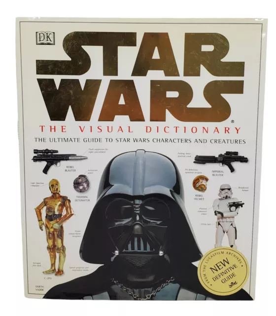 Star Wars The Visual Dictionary DK Publishing 1st American Edition 1998 HC w D/J